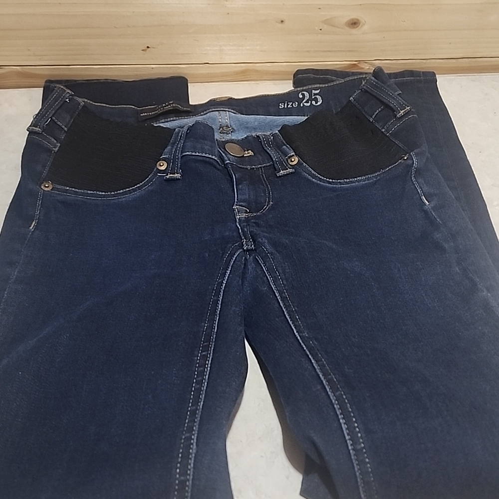 J.Crew Matchstick Maternity jeans size 25
